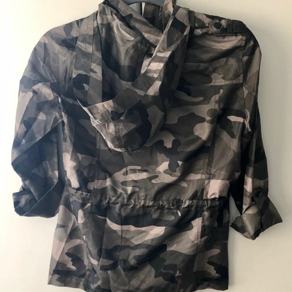 Camouflage Windbreaker Jacket